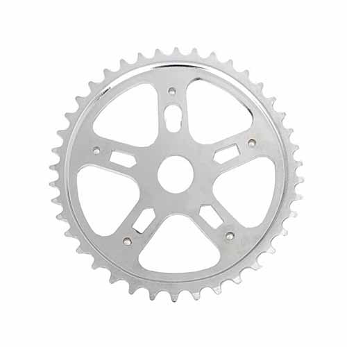 Coroa Engrenagem Estrela 40D x 2,2 mm em Aço Cromada LH-Z136 Nitrus