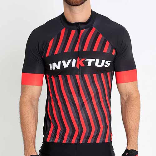Camisa de Ciclismo Inviktus Stripes