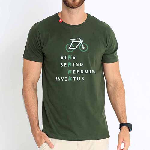 Camiseta Inviktus Be Kind Verde