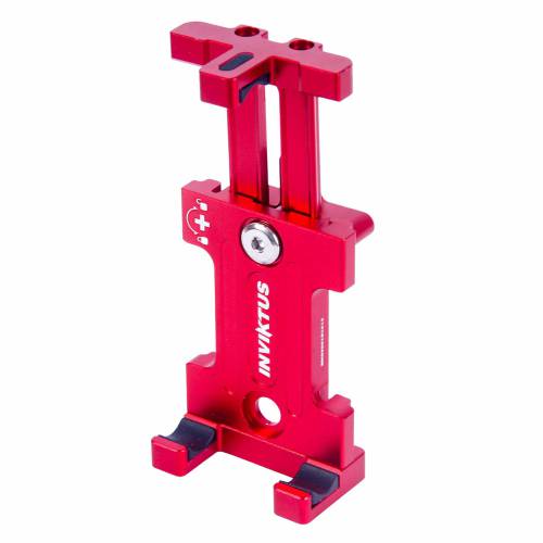 Suporte para Celular em Alumínio Vermelho Inviktus
