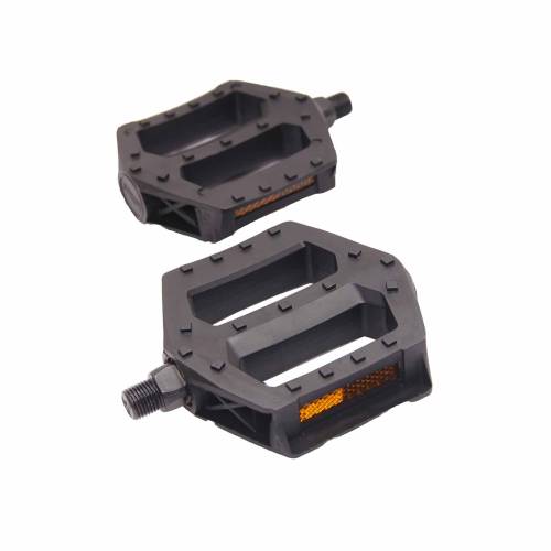 Pedal Plataforma Esferado 1/2 em Nylon Preto MX-P668 Nitrus