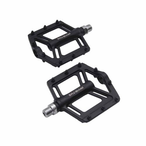 Pedal Plataforma com Rolamento 9/16 em Alumínio Preto MX-P999 Inviktus