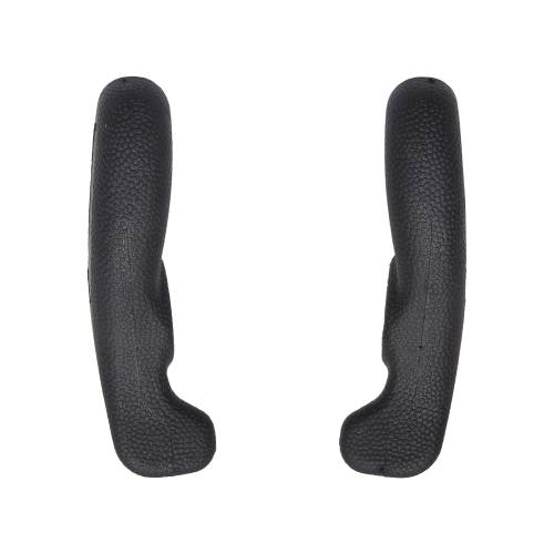 Bar End Ergonômico em Borracha e Aço Preto Inviktus