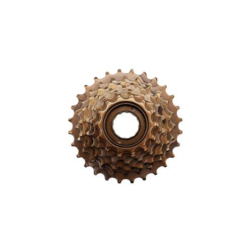Roda Livre Catraca Index 7v 14-28D em Aço Marrom VPFWI-7S Importado