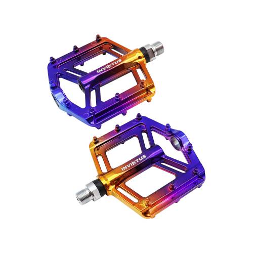 Pedal Plataforma com Rolamento 9/16 em Alumínio Camaleão MX-P999 Inviktus