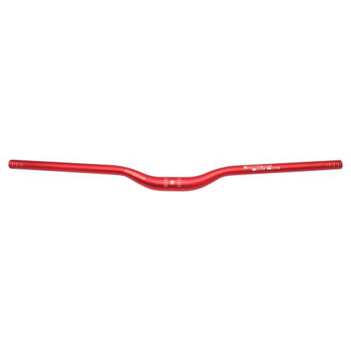 Guidão Downhill 780 x 31,8 x 30 x 2,0 mm em Alumínio Vermelho Inviktus