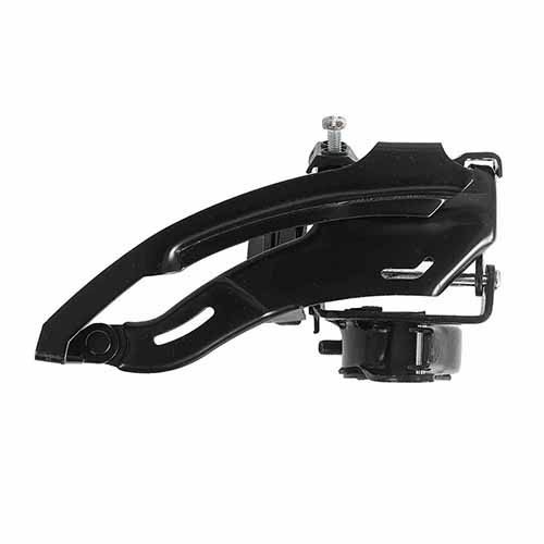 Câmbio Dianteiro Index Dual Pull 28,6/31,8 mm para Coroa 28/38/48D em Aço Preto SSD-04 S. Shine